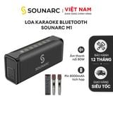  Loa Bluetooth Karaoke Di Động SOUNARC M1 80W (tặng Kèm 2 Micro Không Dây, Remote Control, IPX6, TWS, by Tronsmart) 