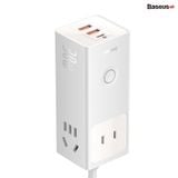  Bộ Sạc Nhanh Tích Hợp Dây Nguồn Nối Dài Baseus Power Combo Digital PowerStrip 30W/45W/65W 