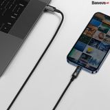  Cáp Sạc nhanh Tự Ngắt Gen2 Baseus Explorer Series cho iPhone/iPad (Type C to Lightning Auto Power-Off, PD 20W Fast Charging Data Cable) 