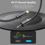  Cáp Quang Audio Toslink to Mini Toslink VENTION BKC (Hi-Fi Sound Quality, support Dolby Digital/DTS/PCM/5.1 Surround Sound) 
