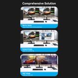  Cáp DisplayPort 2.1 16K VENTION HGA (16K@30Hz/10K@120Hz/8K@120Hz/4K@240Hz, 3D, 54Gbps, Dynamic HDR, 32-bit Audio channel, Support G-Sync&FreeSync) 