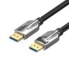  Cáp DisplayPort 2.1 16K VENTION HGA (16K@30Hz/10K@120Hz/8K@120Hz/4K@240Hz, 3D, 54Gbps, Dynamic HDR, 32-bit Audio channel, Support G-Sync&FreeSync) 