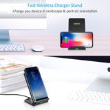  Đế sạc nhanh không dây kiêm giá đỡ cho điện thoại Choetech T524-S 10W Fast Wireless Charging Stand 