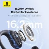  Tai Nghe Bluetooth OWS Baseus Eli 10i Fit (Bluetooth v5.4, 12H, IP54, Open-Ear, Bass Enhancement) 