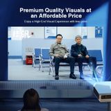  Máy Chiếu Điện Tử RTAKO A4300 Pro+ (XDR Rendering Engine, 4K, 9000 Lumen, 350±20ANSI Brightness, 47-250 inches, Anti Blue Light High Transmittance) 