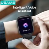  Đồng Hồ Thông Minh USAMS ZB325 (Bluetooth v5.3, 220mAh, 2.01'' HD colourful display, Intelligent voice assistant, Control mobile phone, AAC hi-fi speaker, Bluetooth hands-free calling, Smart life/health monitoring/exercise record) 