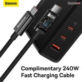  Củ Sạc Nhanh Baseus GaN5 Pro Fast Charger 140W (kèm cáp C to C, Type C*2 + USB, PD/QC4.0/QC3.0/AFC/FCP Quick-Charger) 