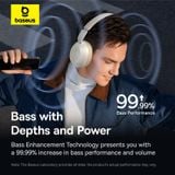  Tai Nghe Chụp Tai Không Dây Baseus Bass 35 Max Ultra Bass (Bluetooh v5.3, 50H) 
