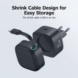  Củ Sạc Nhanh USAMS GaN Charger 35W Type C PD Fast Phone Charger Built in Quick Charge Cable 