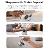  Giá Đỡ Vòng Kim Loại Nam Châm Có Thể Gập Lại Baseus MagPro 2 Series (360° Rotatable & 180° Foldable, Stable Support, 10N Magnetic Attraction) 