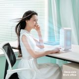  Quạt Tích Điện Để Bàn Mini RTAKO YW-DC04 (3600/7200mAh, Xoay 90°, 5-Gear, 24H) 