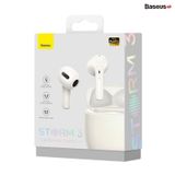  Tai Nghe Bluetooth Cao Cấp Baseus Storm 3 ANC TWS Earphones (Bluetooth 5.2, GPS - APP Control, Super Fast charge, Nearly No-delay, Hifi  HD Stereo Gaming Earbuds) 