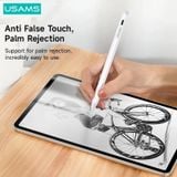  Bút Cảm Ứng USAMS ZB223 Active Stylus Pen for iPad 2018-2021 (12H, 110mAh) 