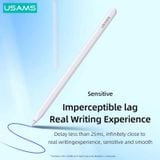  Bút Cảm Ứng Điện Dung USAMS ZB254 Sạc Không Dây (Bluetooth v5.0, 9H, 130mAh) 