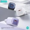  Củ Sạc Nhanh 1C USAMS CC251 30W (PD3.0) 