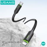  Cáp Sạc Nhanh USAMS SJ735 Type C To Lightning PD 30W Charging & Data Cable 