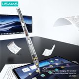  Bút Cảm Ứng Cho iPad USAMS ZB264 (Bluetooth v5.1, Trong Suốt, 8H, 100mAh) 