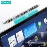  Bút Cảm Ứng Cho iPad USAMS ZB264 (Bluetooth v5.1, Trong Suốt, 8H, 100mAh) 