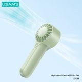  Quạt mini cầm tay USAMS - ZB288 High-speed Handheld Mini Fan (1200mAh, 3.5W, 4.7H) 