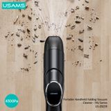  Máy hút bụi cầm tay USAMS US-ZB259 Portable Handheld Folding Vacuum Cleaner --YAJ Series (4300Pa, 4000mAh) 