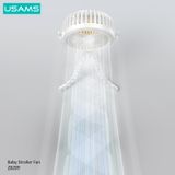  Quạt để bàn, treo xe đa dụng USAMS ZB289 (2000mAh, 4W, 3.5H) 