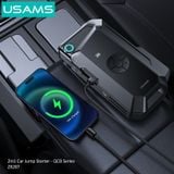  Bộ Kích Bình 2-in-1 Kiêm Bơm Lốp Cho Ô Tô USAMS ZB287 (1000A, 8000mAh) 