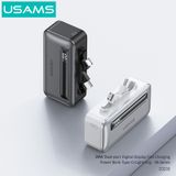  Pin Dự Phòng Mini USAMS CD233 4500mAh 20W (Cổng Type-C + Lightning, Digital Display) 