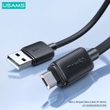  Cáp sạc nhanh USAMS SJ690 Micro Striped KY Series (USB to Micro-USB) 