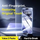  Kính Cường Lực Chống Nhìn Trộm Baseus Superb Series Privacy Protection Tempered Glass Screen Protector for iP 13/14/15 with EasyStick installation tool 