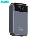  Pin Dự Phòng sạc nhanh USAMS CD221 PB74 10000mAh 33W (Digital Display) 