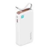  Pin Sạc Dự Phòng Tích Hợp Cáp Dây Rút Type-C USAMS CD224 10000mAh 20W (Digital Display) 
