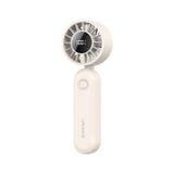  Quạt Cầm Tay USAMS ZB352 3W (Intelligent Digital Display, 1200mAh, 5-gear of Wind, 105° Foldable, 10398RPM) 