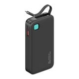  Pin Sạc Dự Phòng Tích Hợp Cáp Dây Rút Type-C USAMS CD224 10000mAh 20W (Digital Display) 