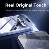  Kính Cường Lực Chống Nhìn Trộm Baseus Superb Series Privacy Protection Tempered Glass Screen Protector for iP 13/14/15 with EasyStick installation tool 