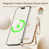  Pin Sạc Dự Phòng Không Dây ROCK Crayon Shinchan P20 Pro/P30 Pro Magnetic Holder Wireless (10000mAh, 20W/30W, Tích Hợp MagSafe, Crayon Shinchan Authentic Licensed) 