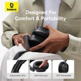  Tai Nghe Chụp Tai Không Dây Baseus Bowie 30 Max Noise-Cancellation (Bluetooth v5.4, -45dB ANC, Dual High-Res Certified+LDAC, 65H, Spatial Audio with Head Tracking, 50mm Driver) 