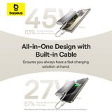  Pin Sạc Không Dây Baseus Nomos Qi2 Kickstand 10000mAh 45W (with Built-in USB-C Cable) 