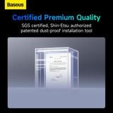  Kính Cường Lực Baseus Crystalline Series HD Tempered Glass Screen Protector for iPad Pro (2024) 11″ (with dust-proof installation tool) 