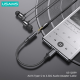  Đầu chuyển Type-C to Audio 3.5mm USAMS AU16 