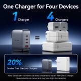  Bộ Sạc Nhanh 3C+A Kèm Cáp VENTION FET 100W (GaN V Tech, With C to C 1m Cable) 