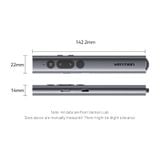  Bút Trình Chiếu Thông Minh VENTION KQJ (Green Laser Pointer, 2.4G, 100m Laser Distance, One-Click Hyperlink Access, One-Click Black Screen Mode) 