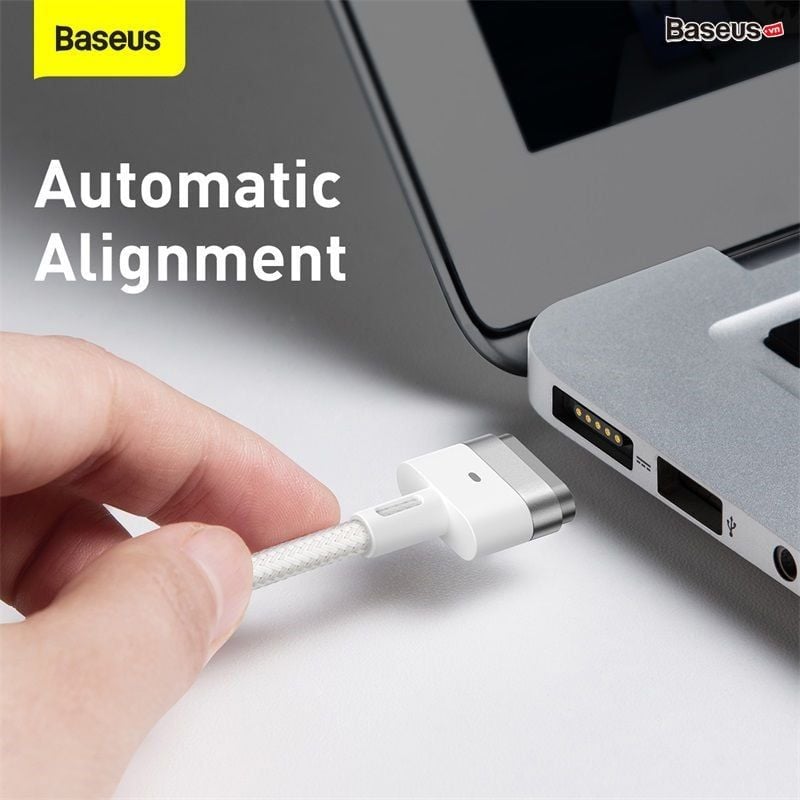 Zinc Magnetic Series iP Laptop Charging Cable Type-C to T-shaped Port 60W 