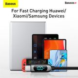  Cáp sạc nhanh C to C 100W Baseus Display Fast Charging Data Cable (100W, 20V/5A, 480Mbps, LED indicator, E-marker chip, QC/PD Quick charge cable) 