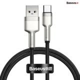  Cáp sạc nhanh, siêu bền Baseus Cafule Metal Series Type C 40W (USB to Type C, Zinc Alloy Material, Super Quick charge  Data Cable ) 
