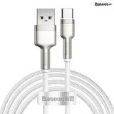  Cáp sạc nhanh, siêu bền Baseus Cafule Metal Series Type C 40W (USB to Type C, Zinc Alloy Material, Super Quick charge  Data Cable ) 