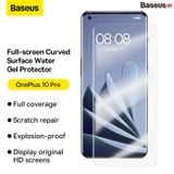  Kính Cường Lực Baseus 0.15mm Full-screen Curved Surface Water Gel Protector For OnePlus 10 Pro (2pcs/pack+Pasting Artifactl) 