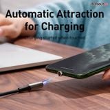  Cáp sạc từ thế hệ thứ 3 Baseus Zinc Magnetic series 3 Lightning/ Type C/ Micro cho Smartphone/ Tablet Cable (2A , Charging Cable) 