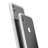  Ốp lưng kính cường lực viền Silicone chống sốc Baseus See-through Glass Case cho iphone XS/ XR/ XS Max (Tempered Glass + Soft Silicone ) 