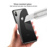 Ốp lưng kính cường lực viền Silicone chống sốc Baseus See-through Glass Case cho iphone XS/ XR/ XS Max (Tempered Glass + Soft Silicone ) 