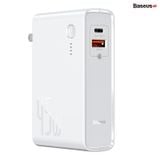  Cốc sạc nhanh kiêm pin sạc dự phòng Baseus GaN Power Station 45W 2 in 1 PD/QC3.0 (10000mAh , Type C/USB Quick Charge,Travel Charger & Powerbank ) 